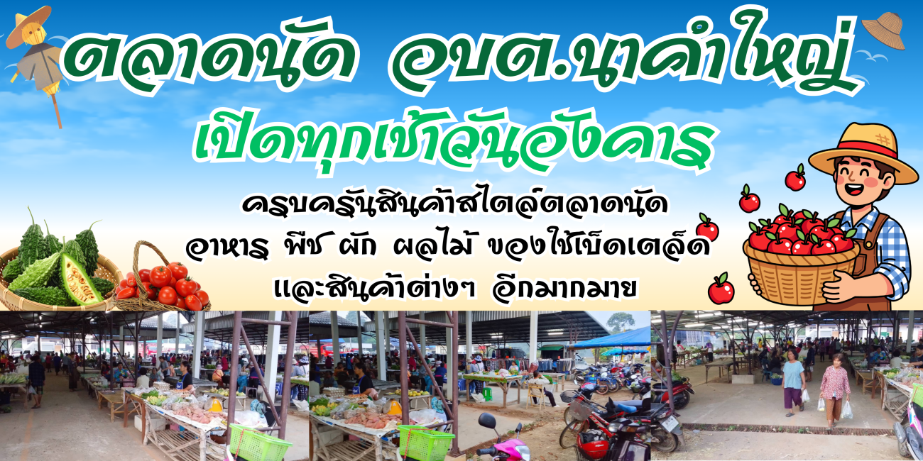 ตลาดนัด อบต.นาคำใหญ่