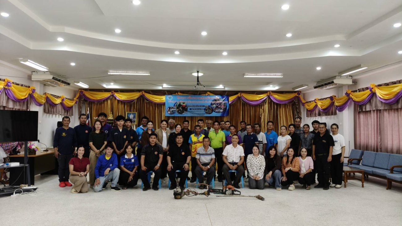องค์การบริหารส่วนตำบลนาคำใหญ่ จัดโครงการฝึกอบรมส่งเสริมอาชีพ หลักสูตร การฝึกอบรมซ่อมเเซมอุปกรณ์เครื่องจักรกลทางการเกษตร ประจำปีงบประมาณ พ.ศ.๒๕๖๙